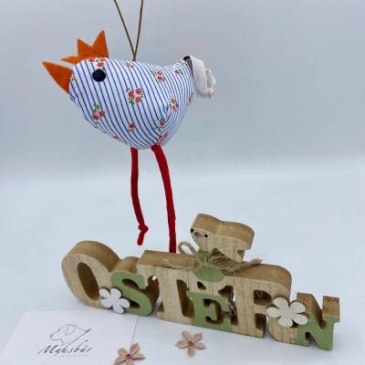 Osterhuhn ca.7x10cm, Vogel ,Hängedeko, Osterdeko, Ostergeschenk,