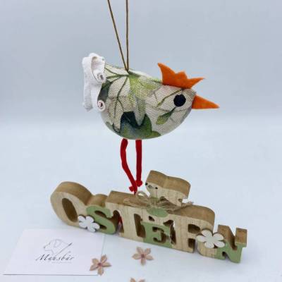 Osterhuhn ca.7x10cm, Vogel ,Hängedeko, Osterdeko, Ostergeschenk,