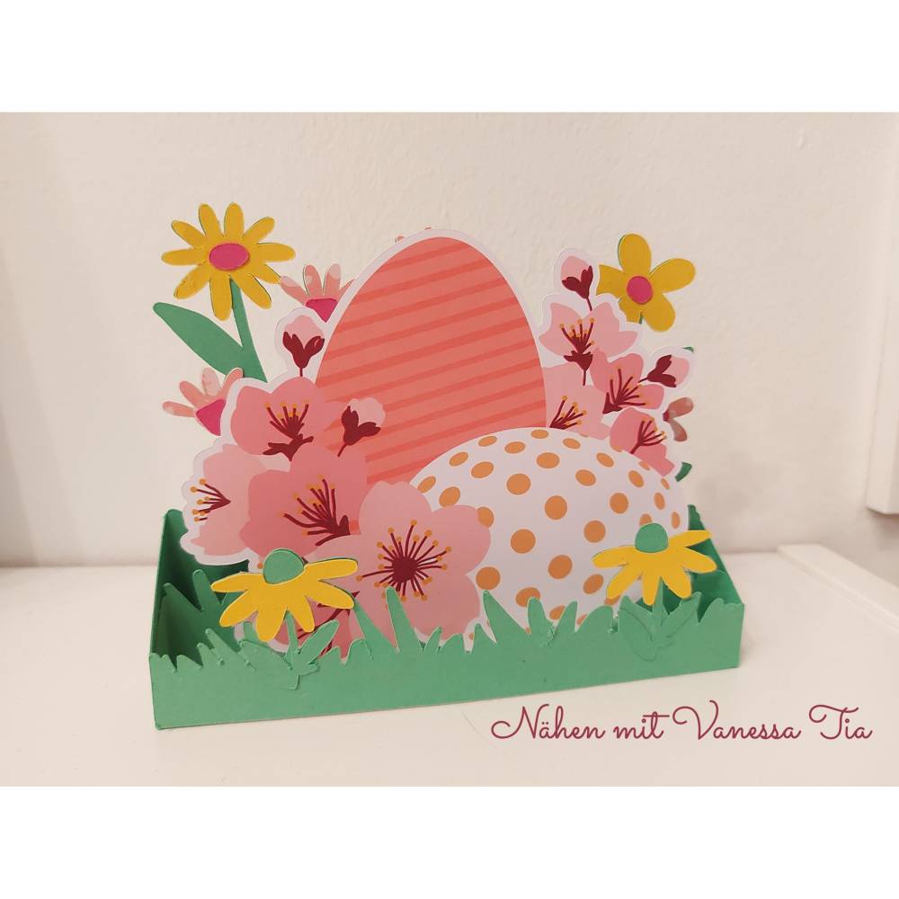 Ostereier Mit Blumen Plotterdatei SVG Cut File DXF Bild 3