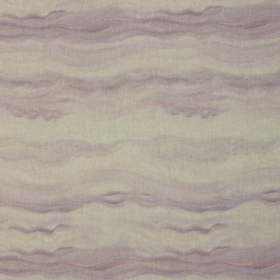 Dekostoff Wellen flieder Wasserfarben Nebel Wolken, Christel Canvas Leinenoptik Swafing, Stoffe Meterware 50