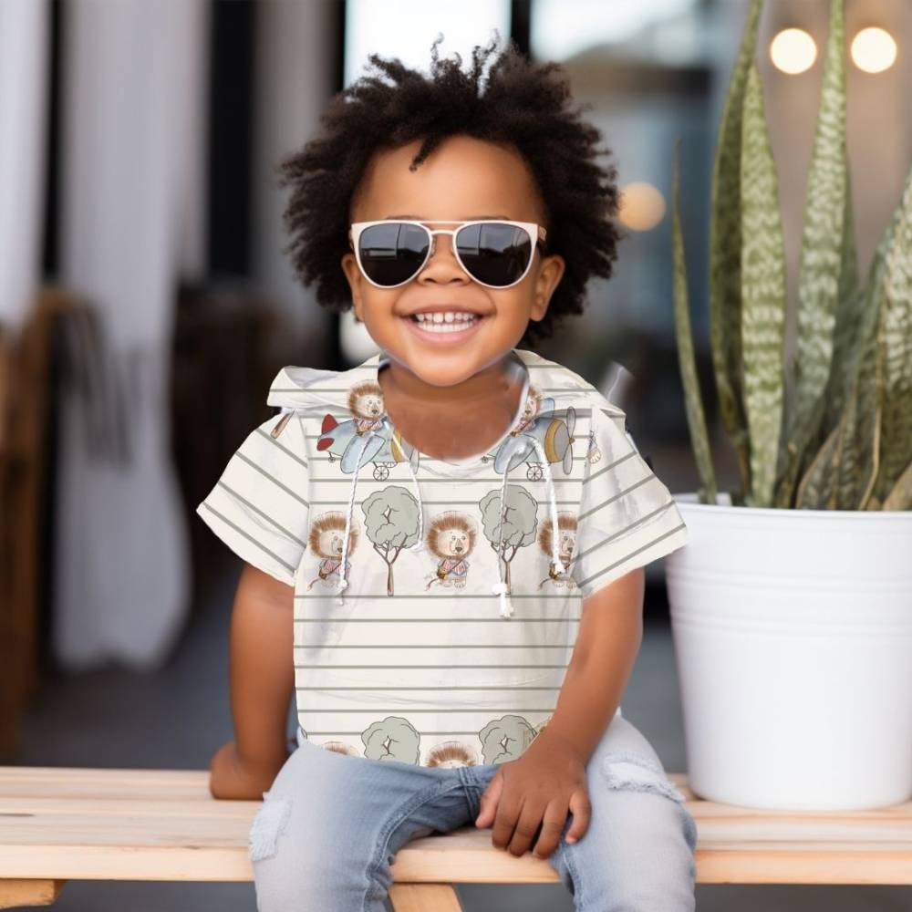 Schnittmuster Kinder Shirt Fabio + Ivy Gr. 80-140 Bild 2