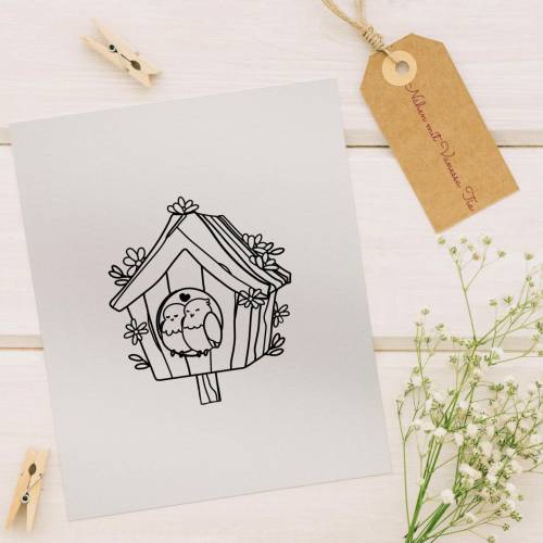 Vogelhochzeit Plotterdatei SVG Cut File DXF