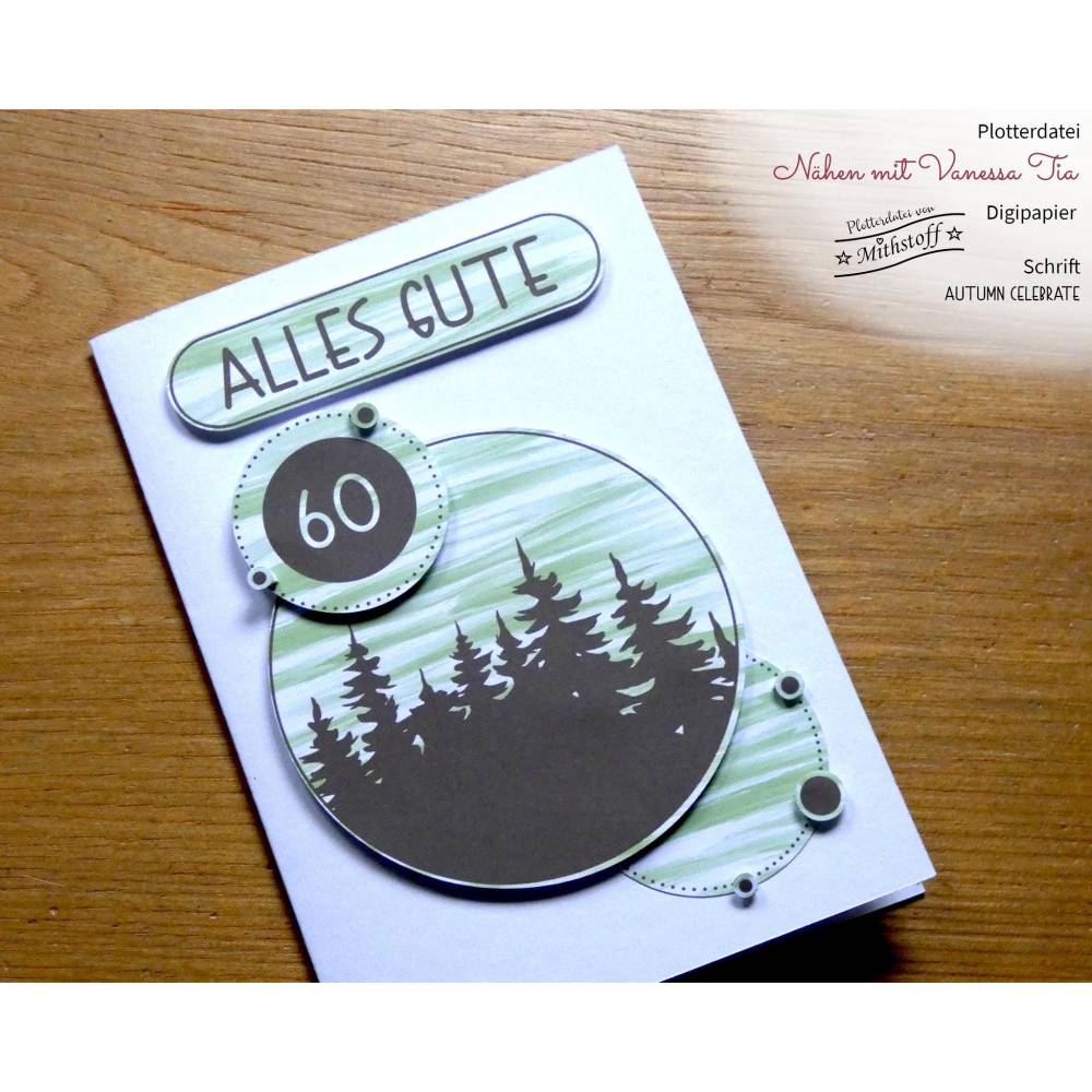 Geoforest | Plotterdatei Treeornaments Plotterdatei SVG Cut File DXF Bild 3
