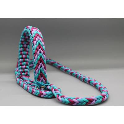 Agilityleine mit breitem Halsteil aus Paracord