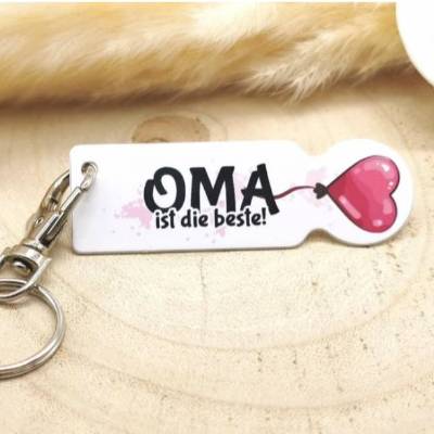 Oma ist die beste personalisiert Einkaufswagenlöser mit Name Muttertag Geschenk 