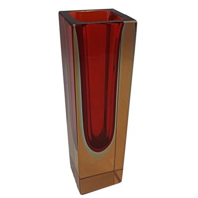 Murano Sommerso Vase Seguso – Flavio Poli 60er Jahre | Original Glasvase