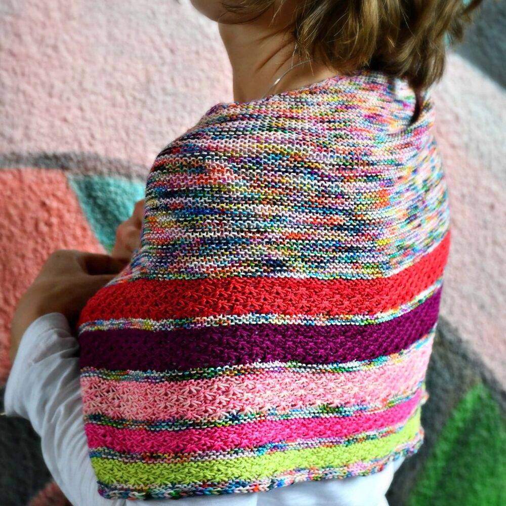 Strick-Anleitung Tuch FLORINE (DE) Bild 5