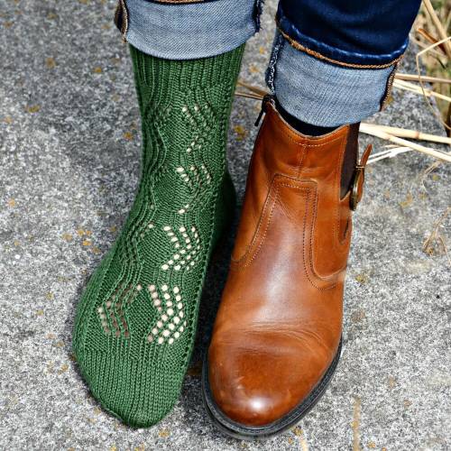 Strick-Anleitung Socken IVETTE (DE)