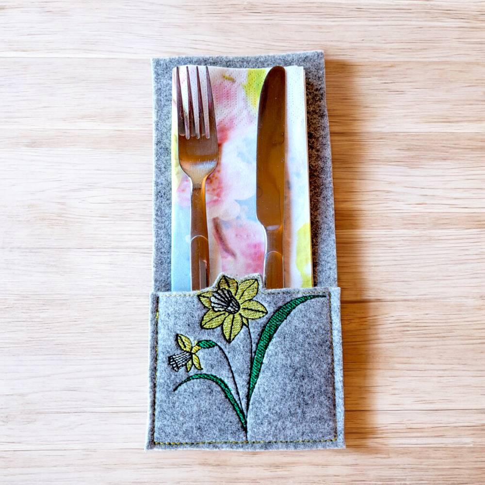 ITH Stickdateien Set Osterdeko – Bestecktaschen & Anhänger ab 10x10 – Shabby Stil Bild 7