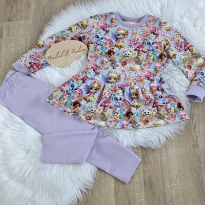 Set*Tunika mit Rüschen*Leggings*Größe 104*Fee