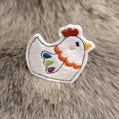 Huhn - Osterdeko mit kleinem Versteck