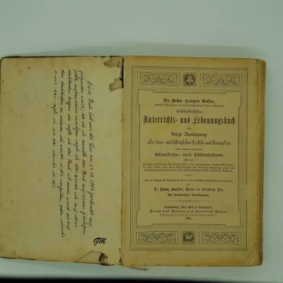 Antiquariat: Christkatholisches Unterrichts- und Erbauungsbuch R.P. Goffine 1891 – 53. Auflage, P. Franz Sattler, Friedrich Pustet