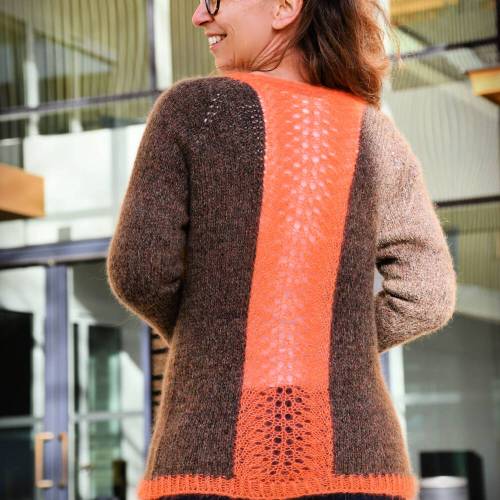 Strick-Anleitung Cardigan COSETTA (DE)