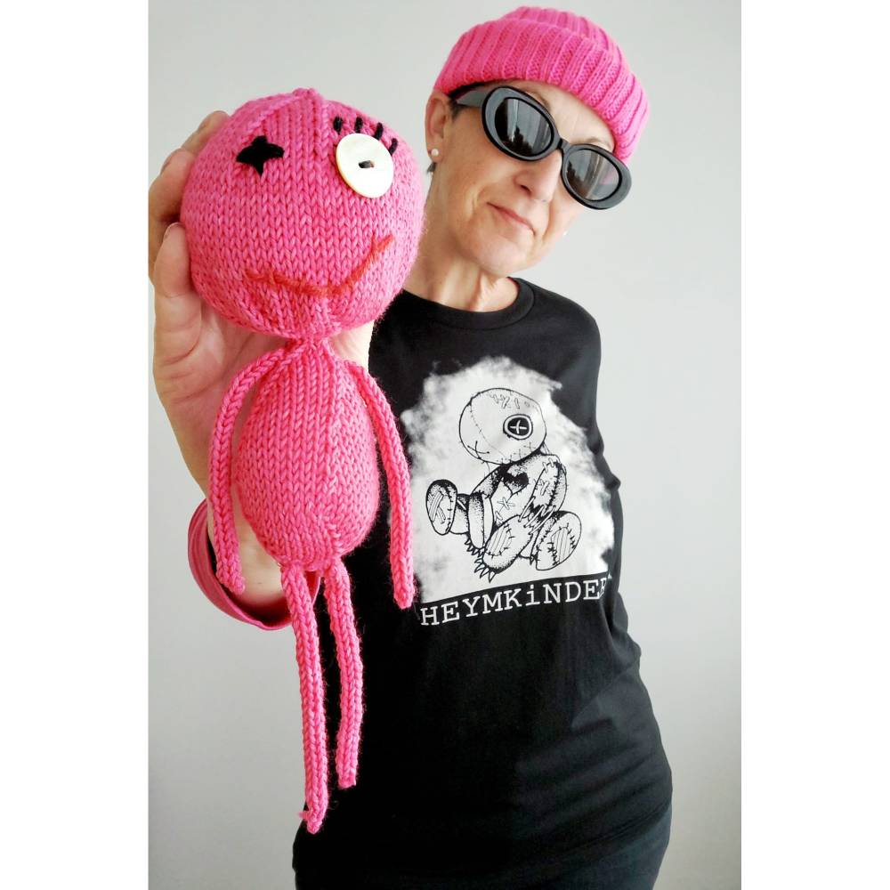 Voodoo Puppe stricken, Goth Girl Accessoire Bild 1