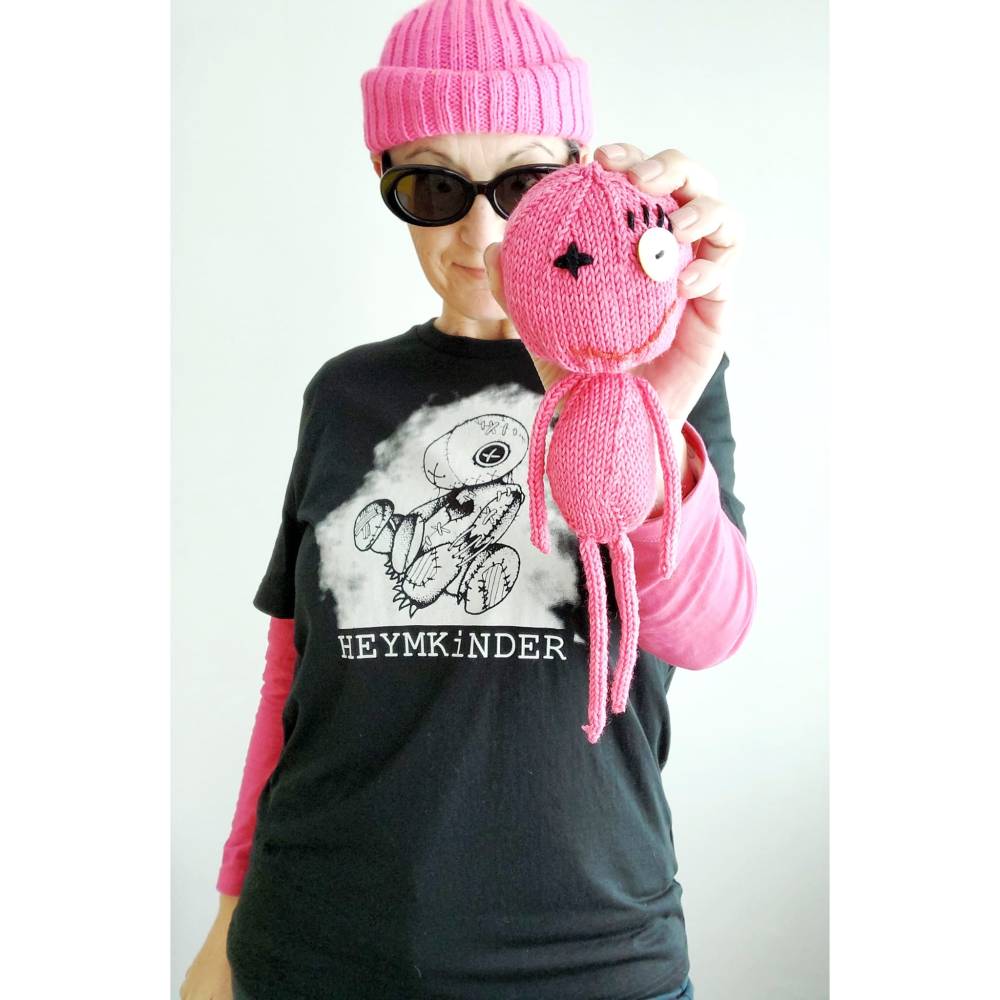 Voodoo Puppe stricken, Goth Girl Accessoire Bild 5