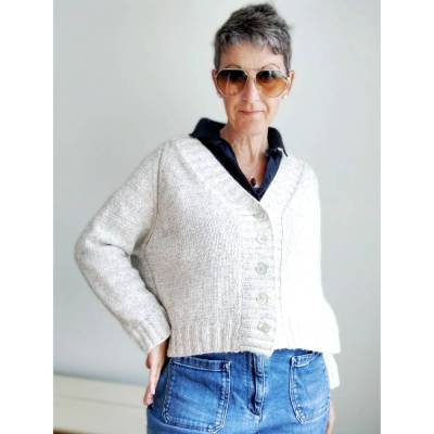 Daydream Cardigan stricken RVO in 8 Größen bis BU 140 cm