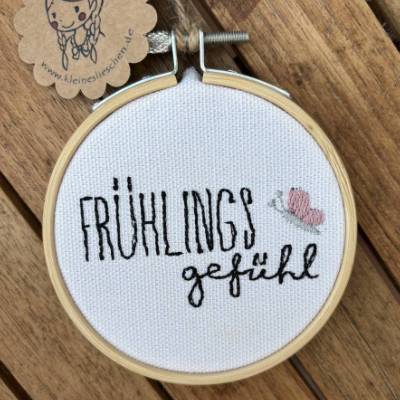 Stickrahmen // Frühlingsgefühl // Ostern // Frühling