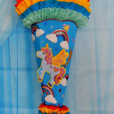 Schultüte Einhorn Zuckertüte