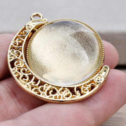 DIY Memorial Mond für Brautstrauß – Filigranes Andenken zum Selbstfüllen