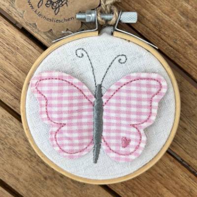 Stickrahmen // Schmetterling // Ostern // Frühling
