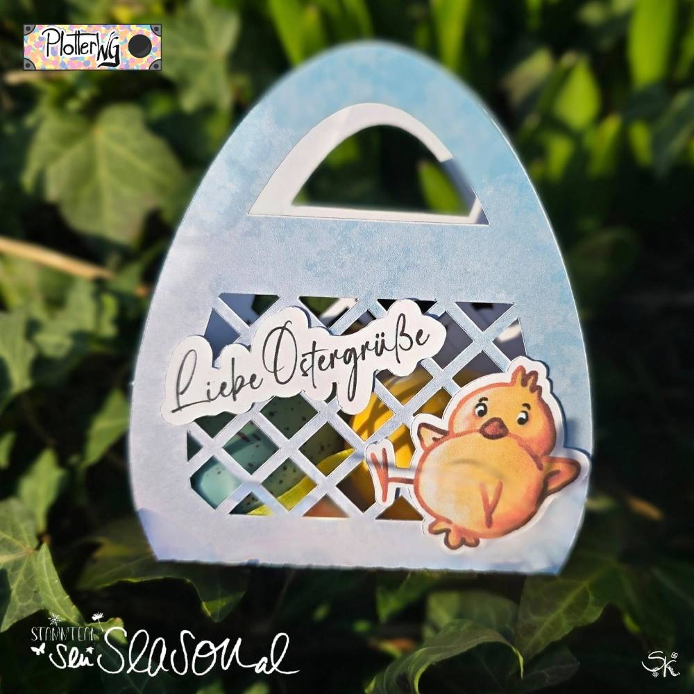 Digistampset Osterhase, Digipapier, Osterei, Jonglierender Hase, Ostern, Radieschen, Küken, Design von senSEASONal Bild 10