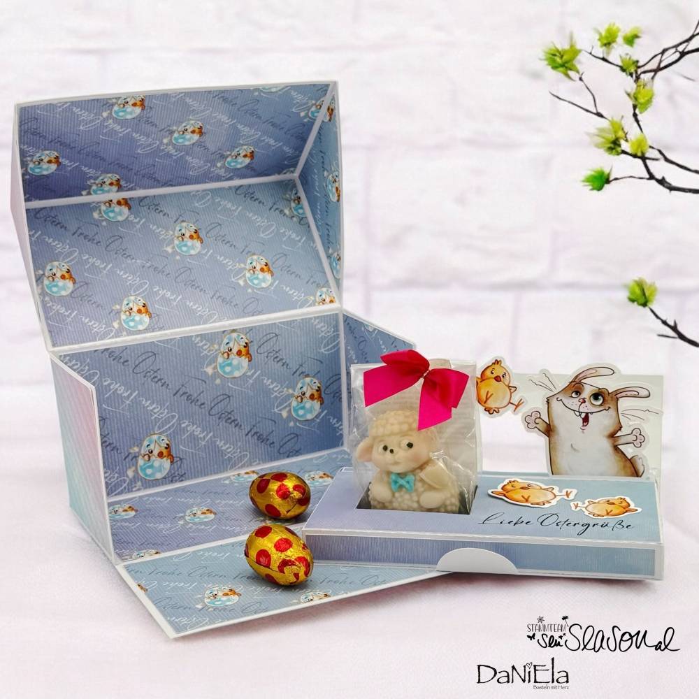 Digistampset Osterhase, Digipapier, Osterei, Jonglierender Hase, Ostern, Radieschen, Küken, Design von senSEASONal Bild 7