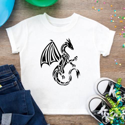 Drache Digitale Datei, Plotterdatei, Svg