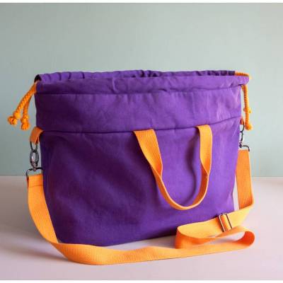 Handgemachte große Projekttasche BI&SI, home&travel