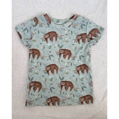 Tshirt  Bio Lyocell Merinowolle Faultier