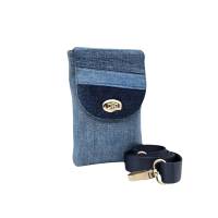 kleine Jeanstasche, Umhängetasche im Upcycling