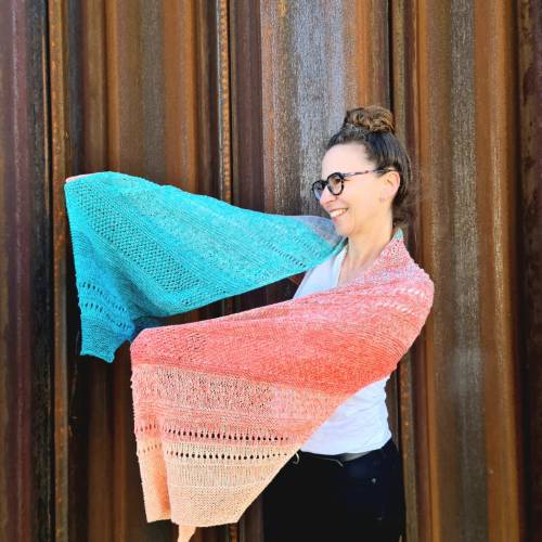 Strick-Anleitung Schal SAIDA (DE)