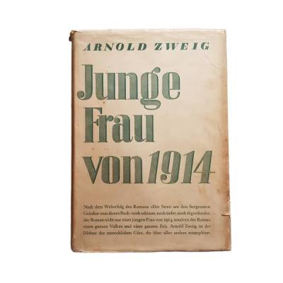 Antiquarisches Buch: Arnold Zweig – Junge Frau von 1914, Büchergilde Gutenberg, Berlin, gebunden