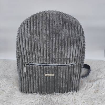 Rucksack "hellgrau" Möbel-Breitcord