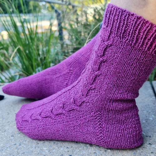 Strick-Anleitung Socken TULPA (DE)
