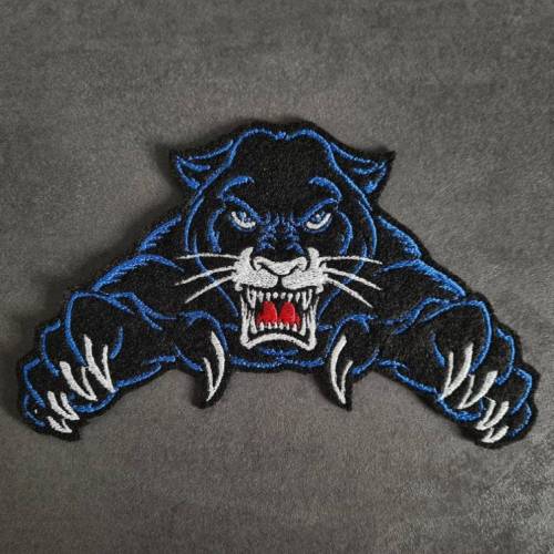 Panther im Sprung, Angry Panther, Stickdatei, SOFORTDOWNLOAD, embroidery design