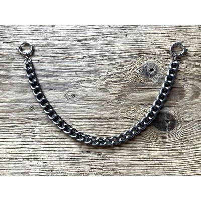 1 Charivarikette, Charivarirohling, ca. 32 cm, Trachtenschmuck, Herrenschmuck, Trachtenaccessoires