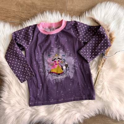 Pullover Gr 110 - Prinzessin - lila  