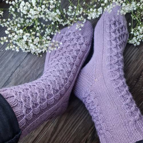 Strick-Anleitung Socken MIKULA (DE)