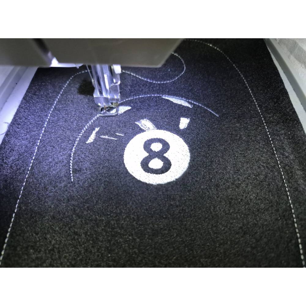 Billard Kugel 8 Lichteffekt 14*14cm bzw. 15*15cm Bild 4