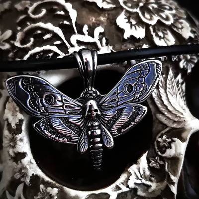 Kette, Lederkette, Falter, Gothik