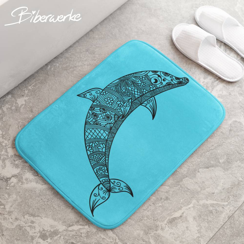 Entgitteryoga Delfin SVG DXF für Plotter - auch zum Drucken oder sublimieren - Plotterdatei Biberwerke Bild 4