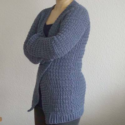 Häkelanleitung: Strickjacke
