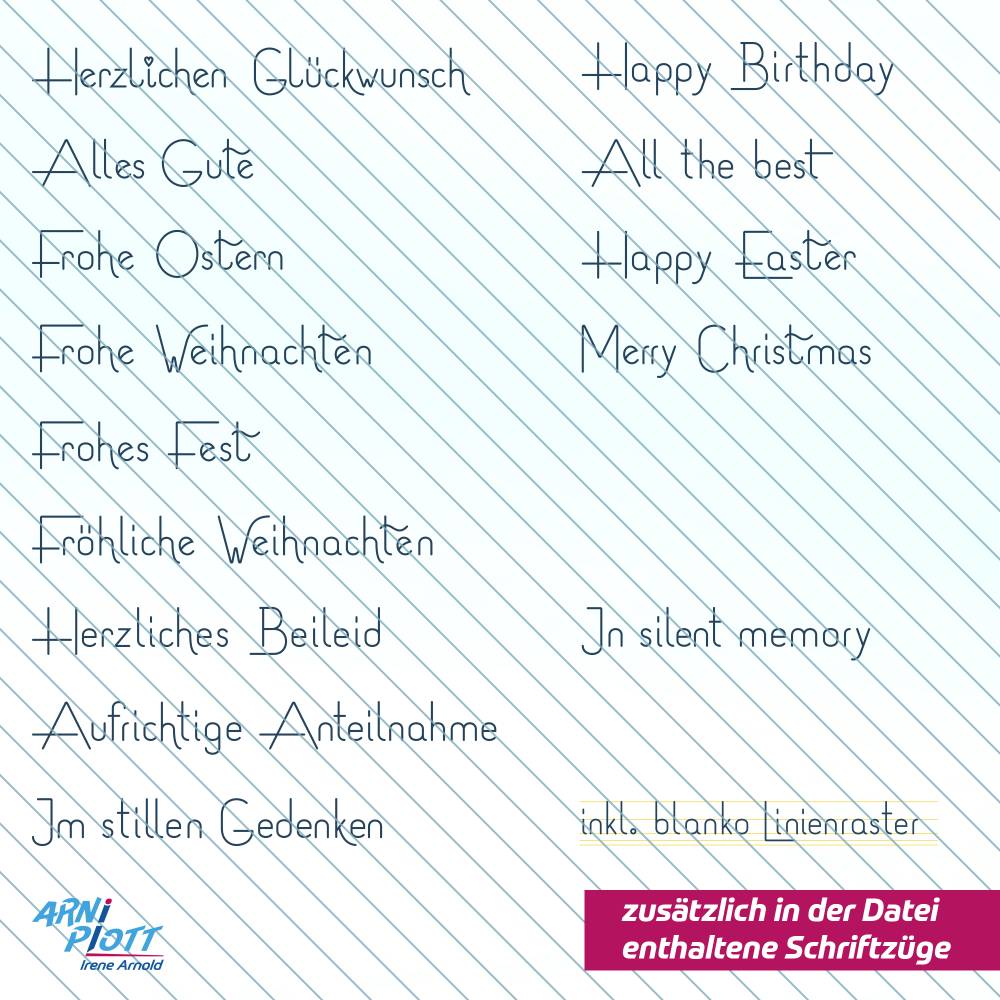 SVG echte Monoline Schrift, Singleline Font, Typografie Vektorformat, Zusammensetzen + Schreiben mit dem Plotter (Stift) Bild 3