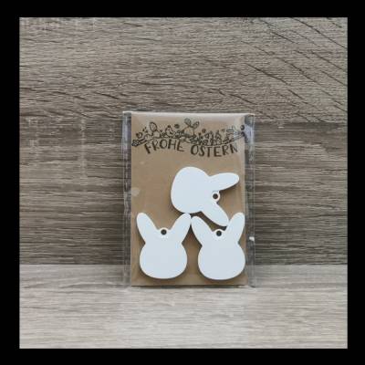 Anhänger Hasenköpfe