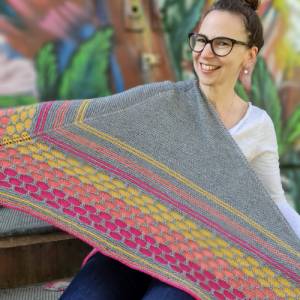 Strick-Anleitung Tuch KALARI (DE)