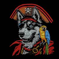 Husky Pirat Lichteffekt 12-14*18cm