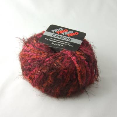 Trio Canzone: flauschige Fransenwolle zum Stricken oder Basteln