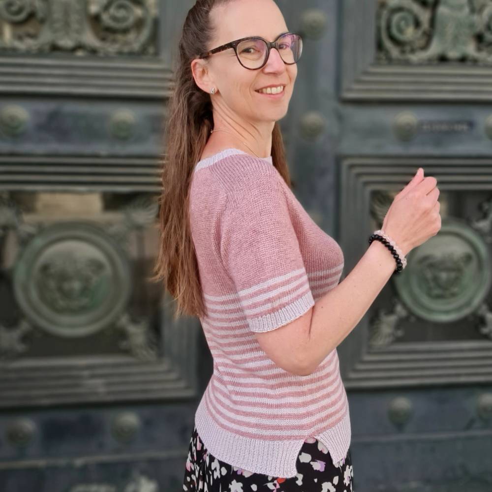Strick-Anleitung Shirt KALARI (DE) Bild 2