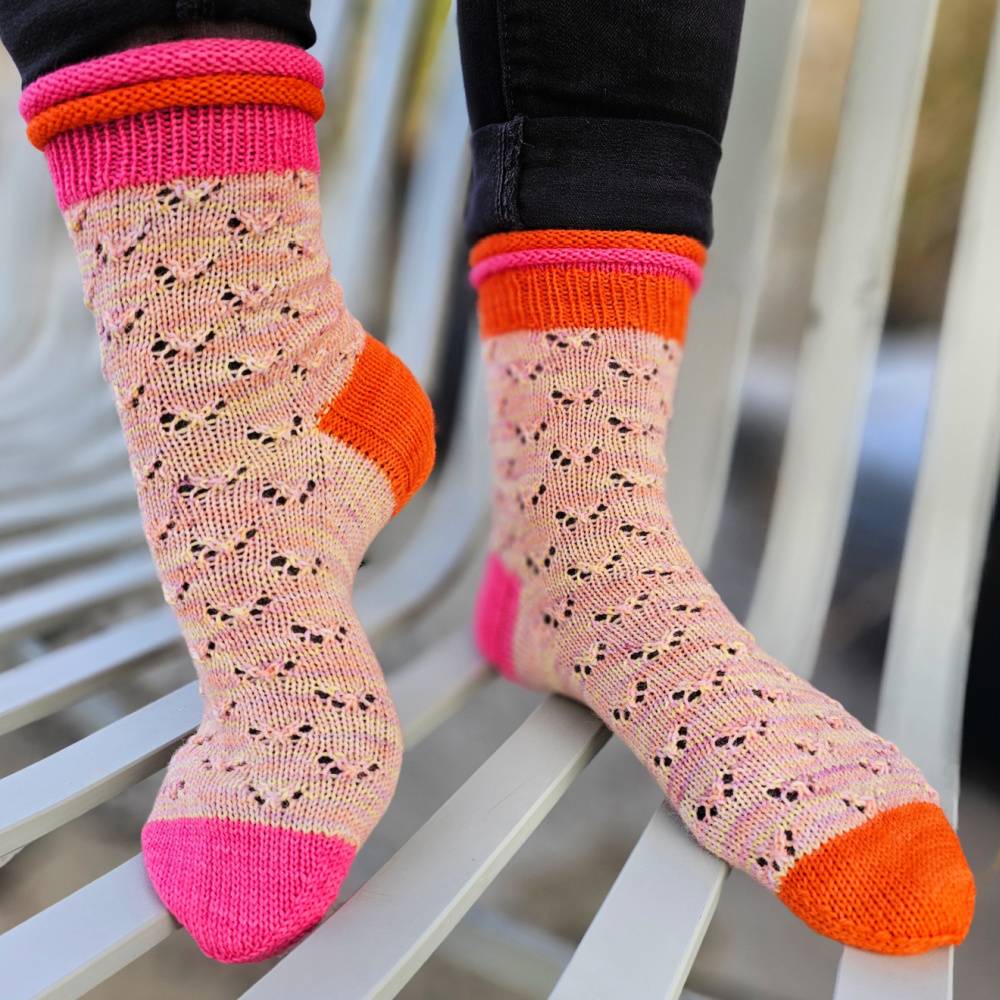 Strick-Anleitung Socken PELA (DE) Bild 1