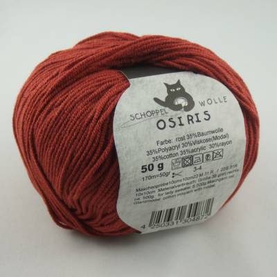Schoppel Osiris: wunderschönes Baumwollgarn mit Viskose (Modal)